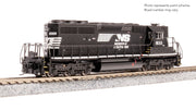 Broadway Limited Imports N EMD SD40-2, NS 1633, Black/White w/ High Hood, No-Sound / DCC-Ready — product view 2