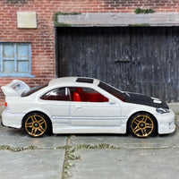 Loose Hot Wheels - Honda Civic SI - White and Carbon Fiber