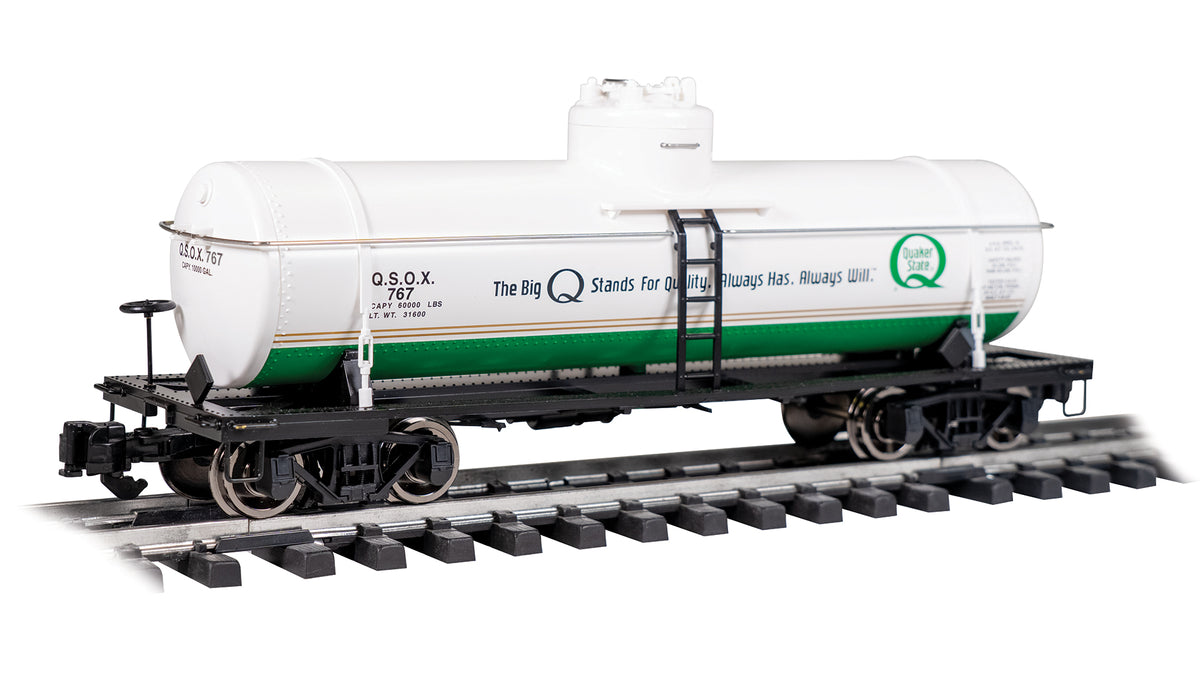 Bachmann Large Single Dome Tank Car - Quaker State #767 — product view 1
