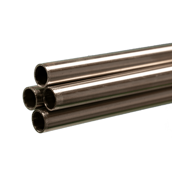 Round Stainless Steel Tube: 5/16" OD x 22 Gauge x 36" Long (4 Pieces) — exact K&S Engineering product image