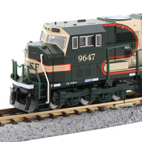 N SD70MAC BNSF #9647 Merger Scheme (176-6503) exact product view 1