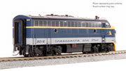 Broadway Limited Imports HO EMD F3A, C&O 8016, Restored Blue/Gray/Yellow for SBVR, No-Sound / DCC-Ready — product view 2