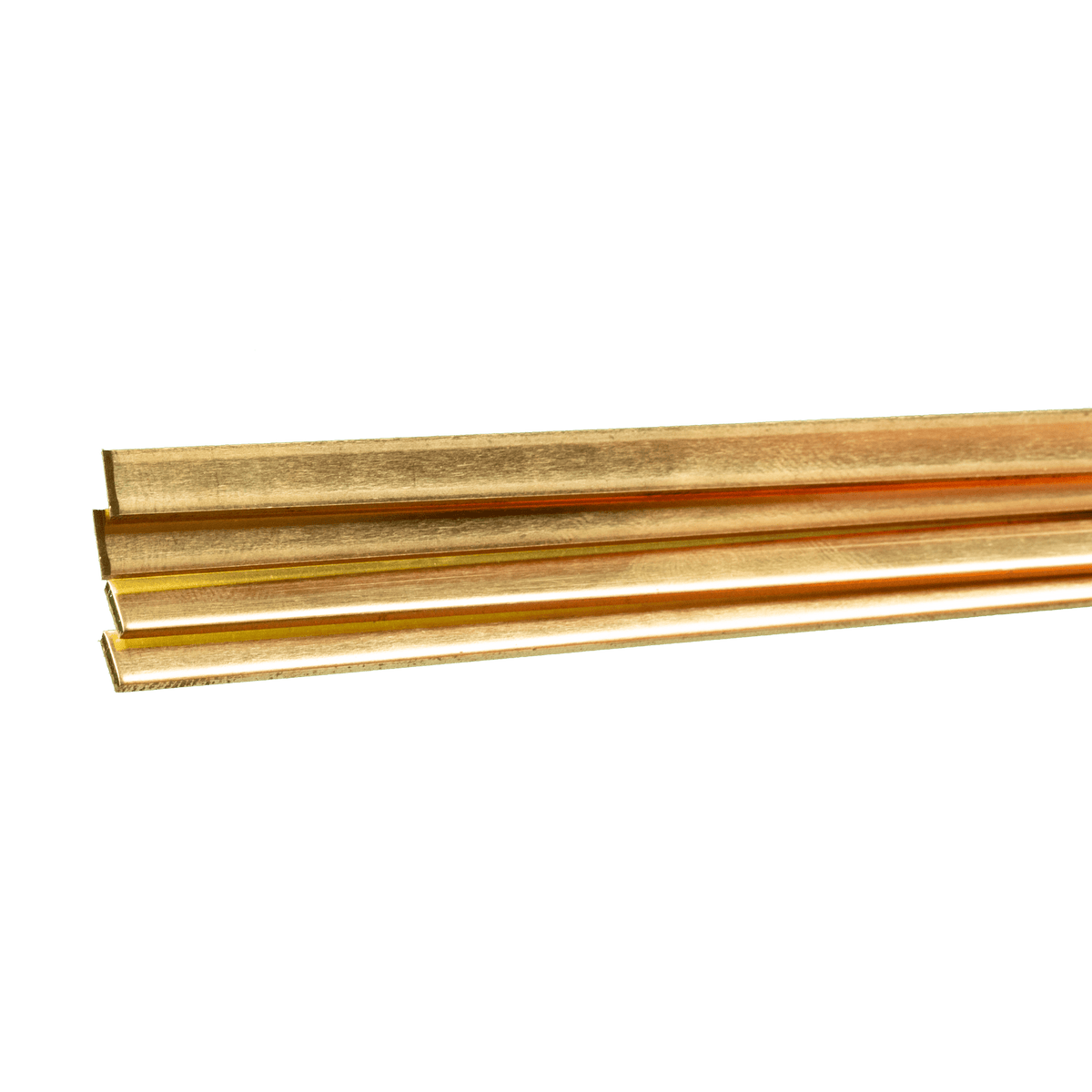 Brass Strip: 0.064" Thick x 1/4" Wide x 36" Long (4 Pieces) — exact K&S Engineering product image