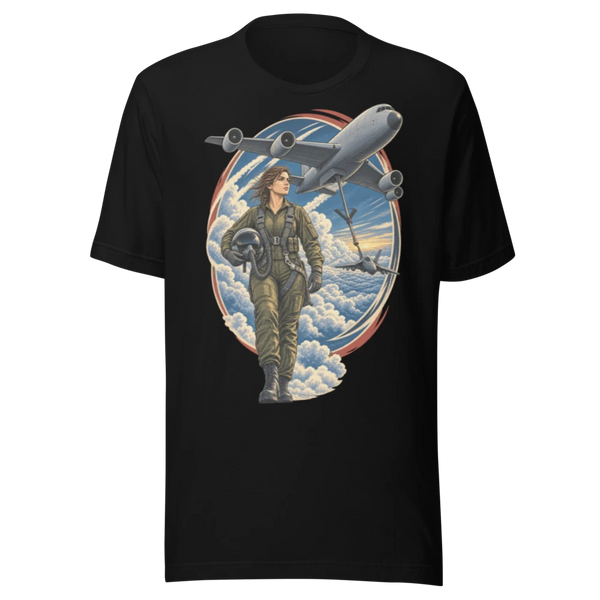 US Service Aviation Heroine 50 T-Shirt product mockup