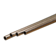 Round Aluminum Tube: 3mm OD x 0.45mm Wall x 300mm Long (4 Pieces) — exact K&S Engineering product reference