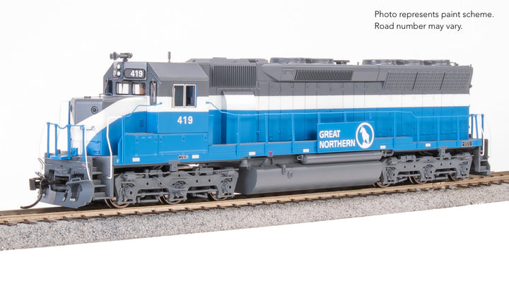 Broadway Limited Imports HO EMD SD45, GN 419, Big Sky Blue, Paragon4 Sound/DC/DCC — product view 1