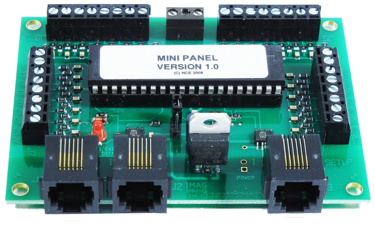 NCE DCC Mini Panel - Automation Controller for NCE DCC Systems — exact product reference