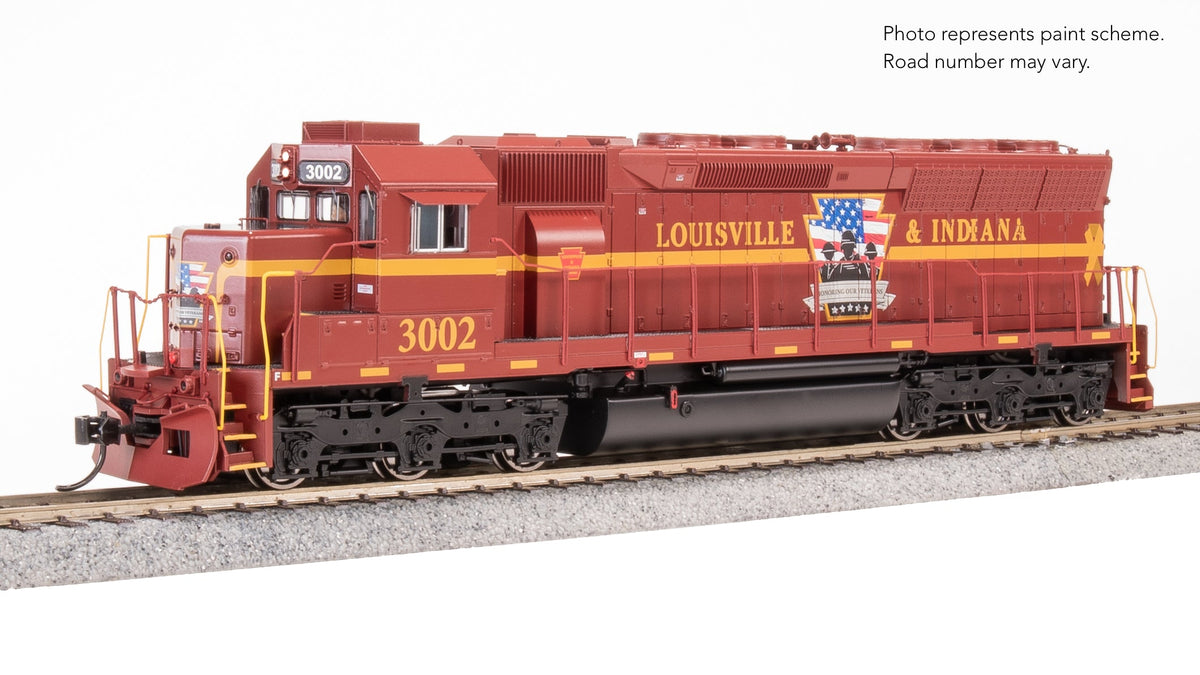 Broadway Limited Imports HO EMD SD45, Louisville & Indiana 3002, "Honoring Our Veterans", Paragon4 Sound/DC/DCC — product view 1