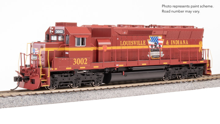 Broadway Limited Imports HO EMD SD45, Louisville & Indiana 3002, "Honoring Our Veterans", Paragon4 Sound/DC/DCC — product view 1