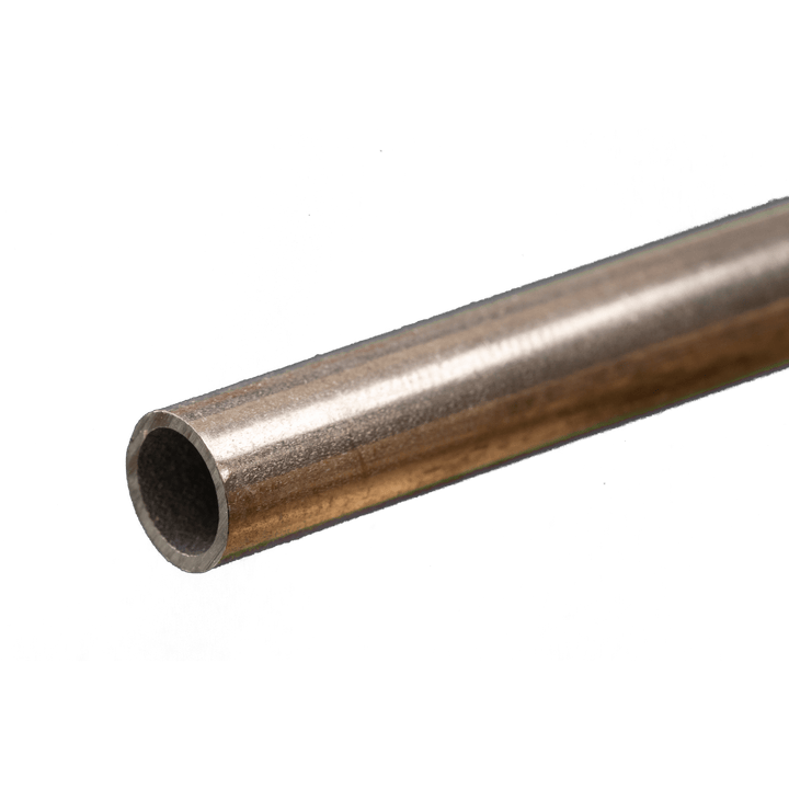 Round Aluminum Tube: 9mm OD x 0.89mm Wall x 300mm Long (1 Piece) — exact K&S Engineering product image