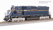Broadway Limited Imports HO EMD SD45, MPI 9005, Blue w/ Gold,  Paragon4 Sound/DC/DCC — product view 1