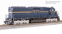 Broadway Limited Imports HO EMD SD45, MPI 9005, Blue w/ Gold,  Paragon4 Sound/DC/DCC — product view 2