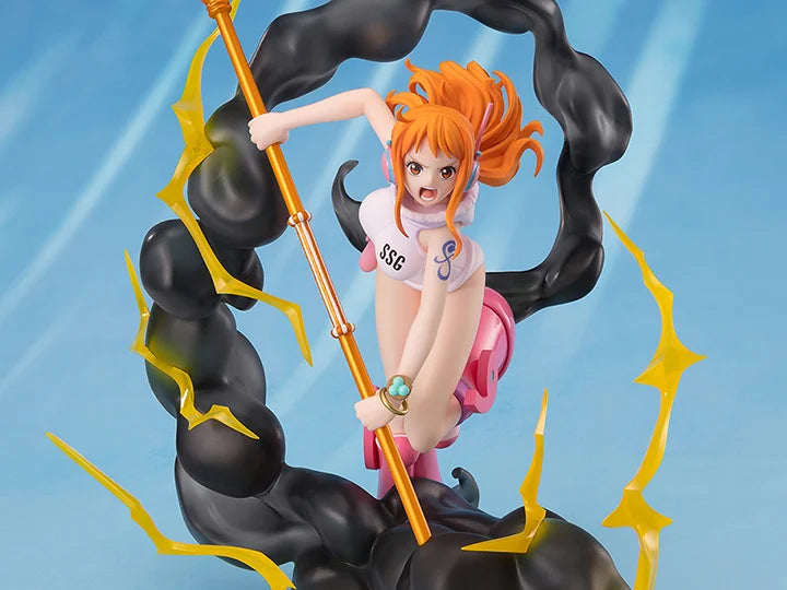 Bandai One Piece FiguartsZERO Extra Battle Nami (Lightning Blast) — product view 1