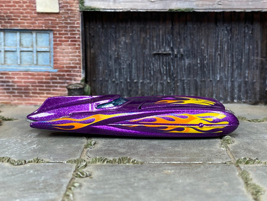 Loose Hot Wheels - Wild Thing - Purple with Flames