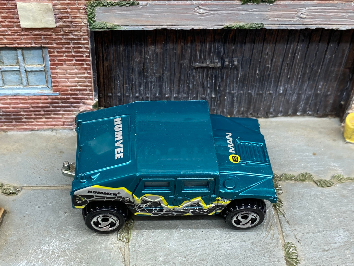 Loose Hot Wheels - Humvee - Teal