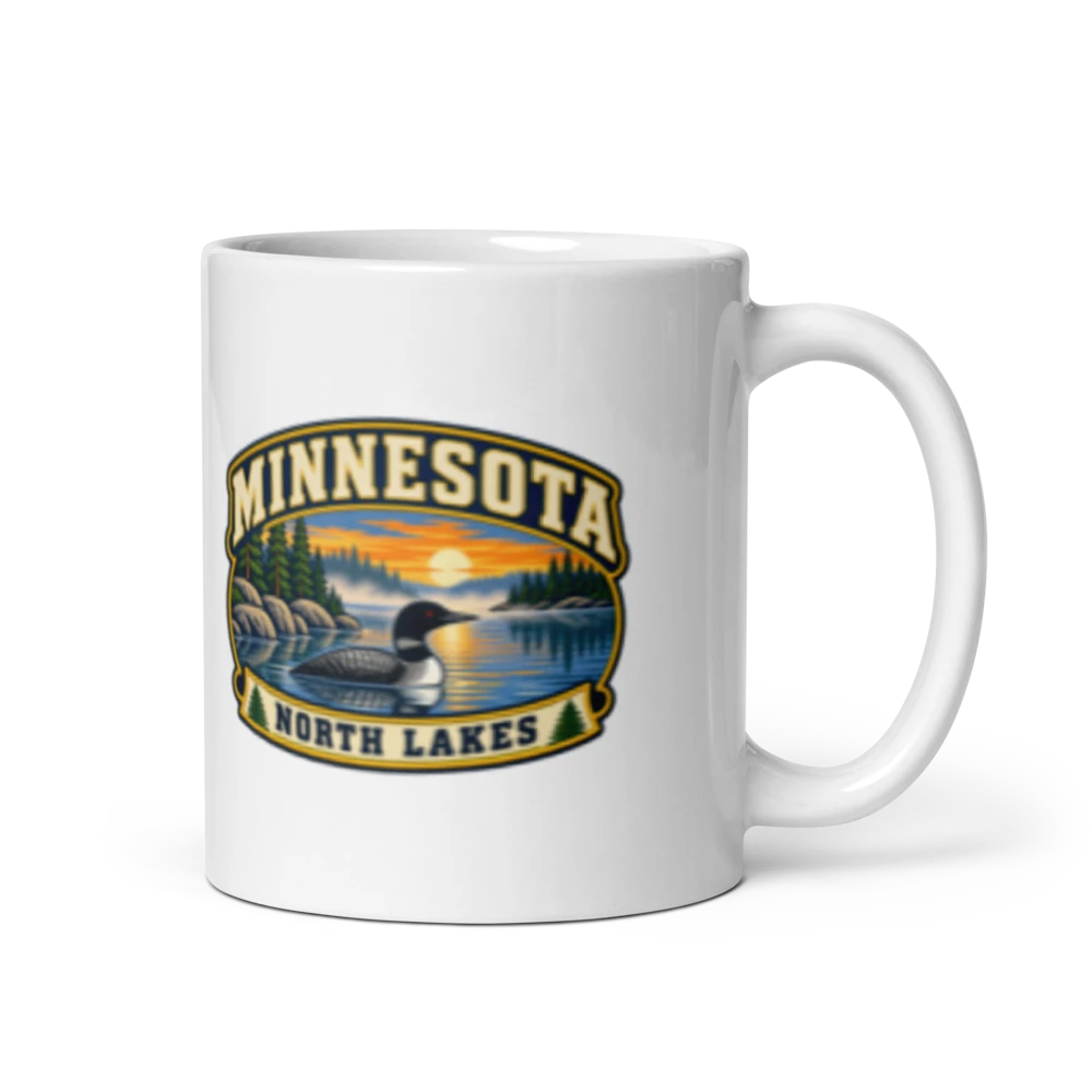 Minnesota Heritage Badge Coffee Mug – 11 oz product mockup