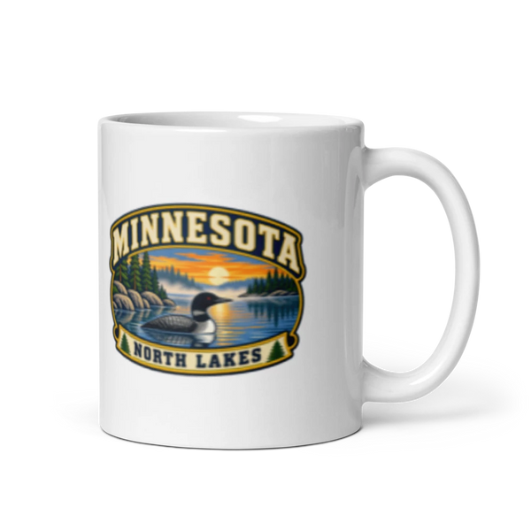 Minnesota Heritage Badge Coffee Mug – 11 oz product mockup