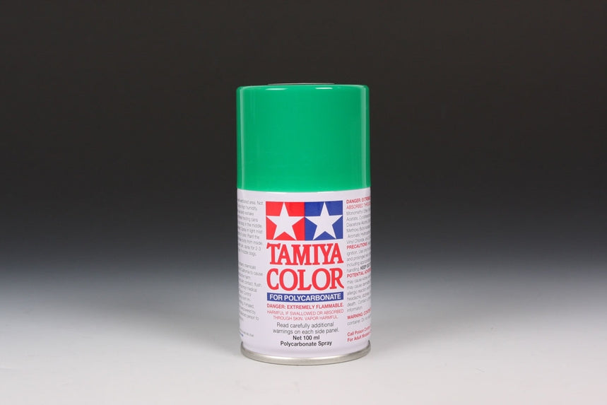 Tamiya PS-25 Bright Green Polycarbonate Spray Paint — exact product reference