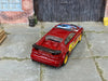 Custom Hot Wheels - Lotus Esprite - Dark Red and Yellow "Shinobi" - Yellow Mag Wheels - Rubber Tires