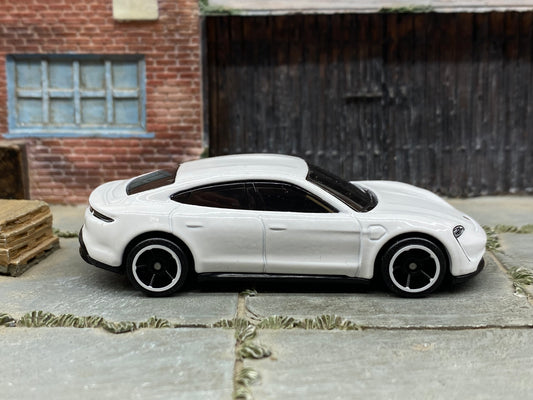 Loose Hot Wheels - Porsche Taycan Turbo S - White
