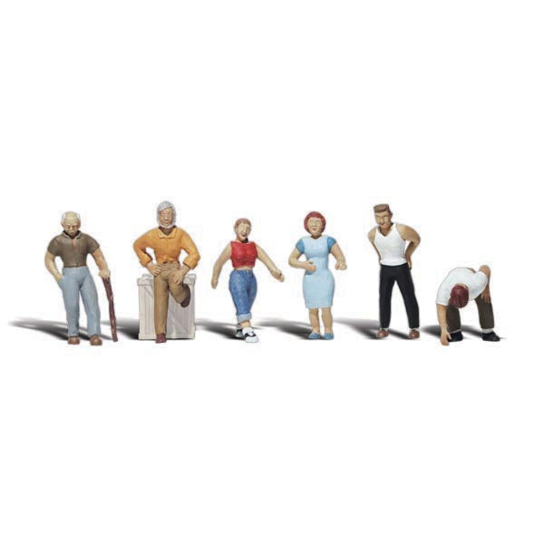 Woodland Scenics A2124 N Scale Ordinary People Figures