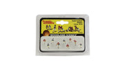 Woodland Scenics A2169 actual N scale Youth Football Players – 9 Figures retail package