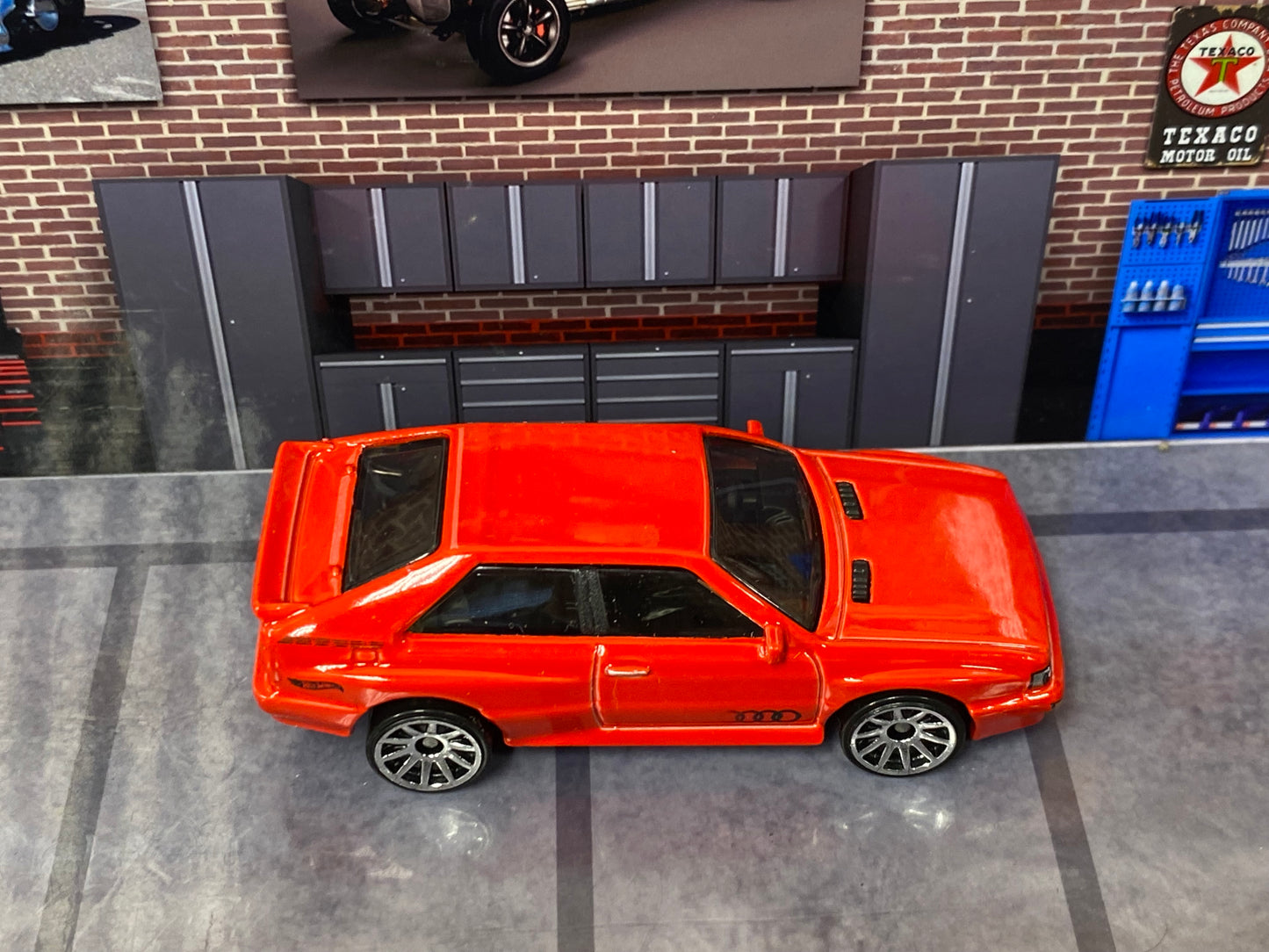 Loose Hot Wheels - 1987 Audi Sport Quattro - Red