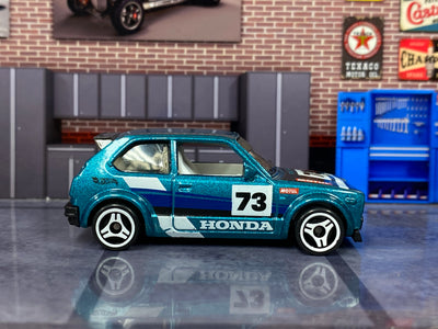 Loose Hot Wheels - 1973 Honda Civic Custom - Teal