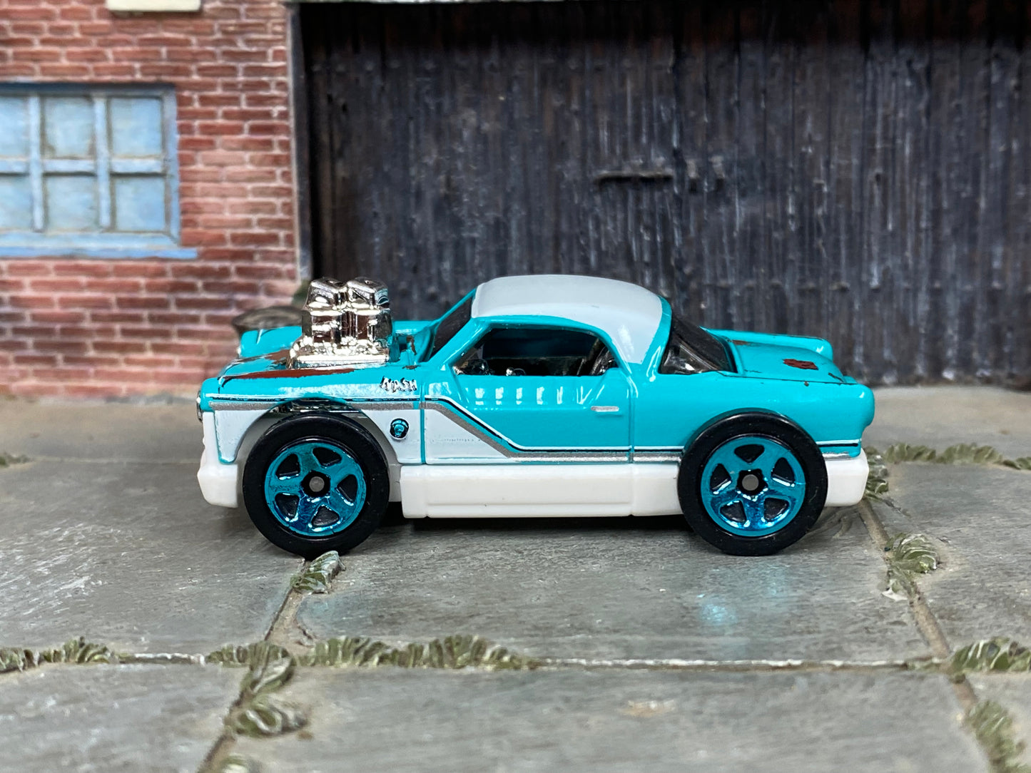 Loose Hot Wheels - The Nash - Lite Blue and White