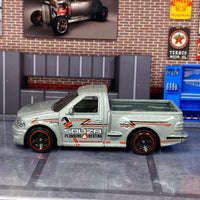 Loose Hot Wheels - Ford F150 SVT Lightning - Silver Souza Plumbing