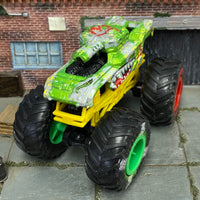 Loose Hot Wheels Monster Jam - Monster Truck - Invader Stealth - Green