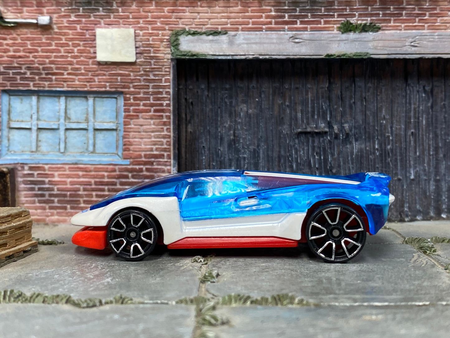 Loose Hot Wheels - El Viento - Red, White and Blue