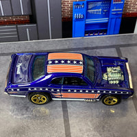 Loose Hot Wheels - Plymouth Duster - Blue Stars and Stripes