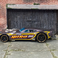 Loose Hot Wheels - Nitro Doorslammer Race Car - Purple