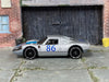 Loose Hot Wheels - Porsche 904 Carrera GTS - Silver and Blue 86