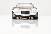 AFX 1970 Camaro Wildfire Black/Yellow/Orange HO Slot Car — official product view 4