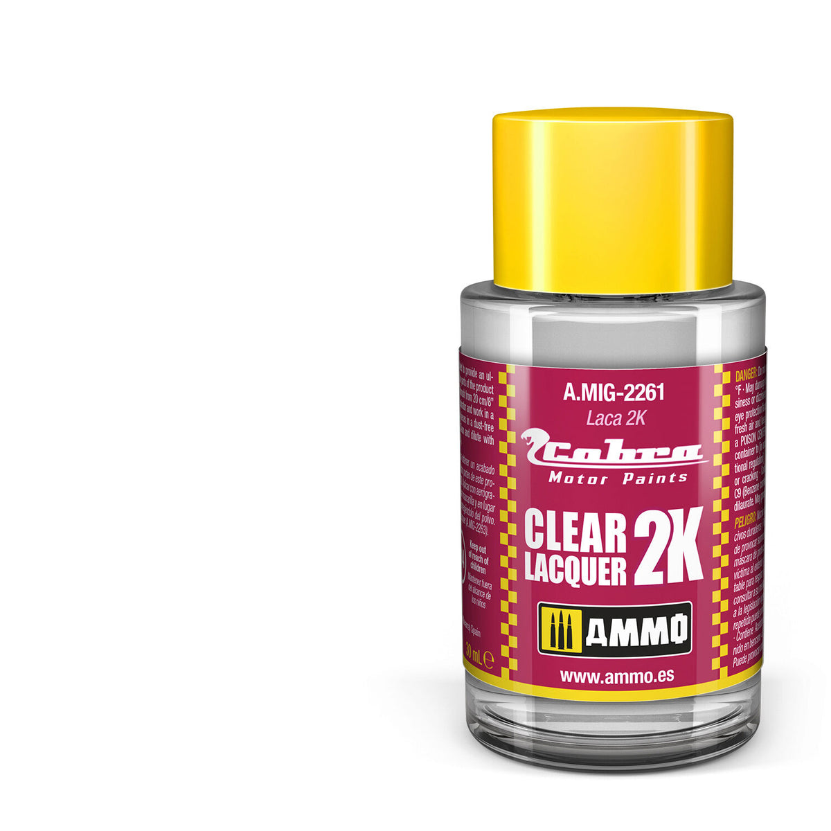 AMMO by Mig Cobra Motor Clear Lacquer 2K, 30mL — exact product image