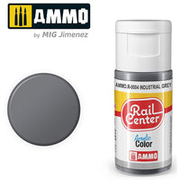 Ammo Mig Rail Center Industrial Gray (15ml) — exact Ammo Mig Jimenez product image