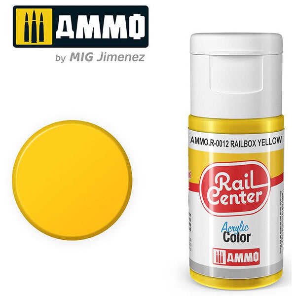 Ammo Mig Rail Center Signal Yellow (15ml) — exact product view