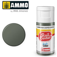 Ammo Mig Rail Center Hopper Green (15ml) — exact AMMO by Mig Jimenez product image