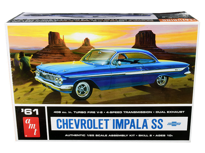 AMT 1961 Chevy Impala SS 1:25 Scale Model Kit box front