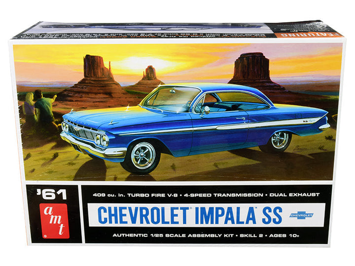 AMT 1961 Chevy Impala SS 1:25 Scale Model Kit box front