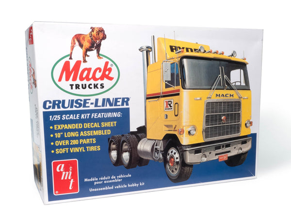 AMT Mack Cruise-Liner Semi Tractor 1:25 Scale Model Kit box front