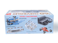 AMT 1960 Chevy Custom Fleetside Pickup with Go Kart 1:25 kit box side