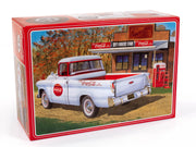 AMT 1955 Chevy Cameo Pickup Coca-Cola 1:25 model kit view 1
