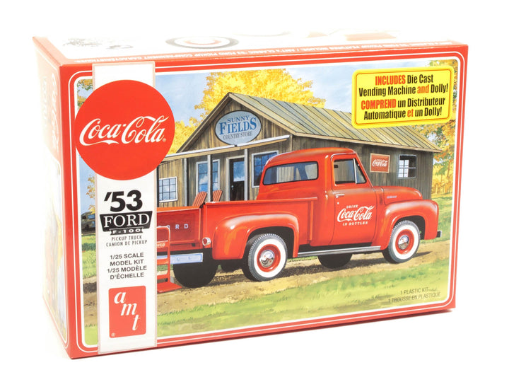 AMT1144 1953 Ford Pickup Coca-Cola 3-in-1 exact product image 1