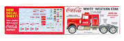 AMT1160 White Western Star Semi Tractor Coca-Cola exact product image 3