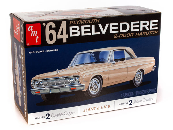 AMT1188 1964 Plymouth Belvedere with Slant Six exact product image 1