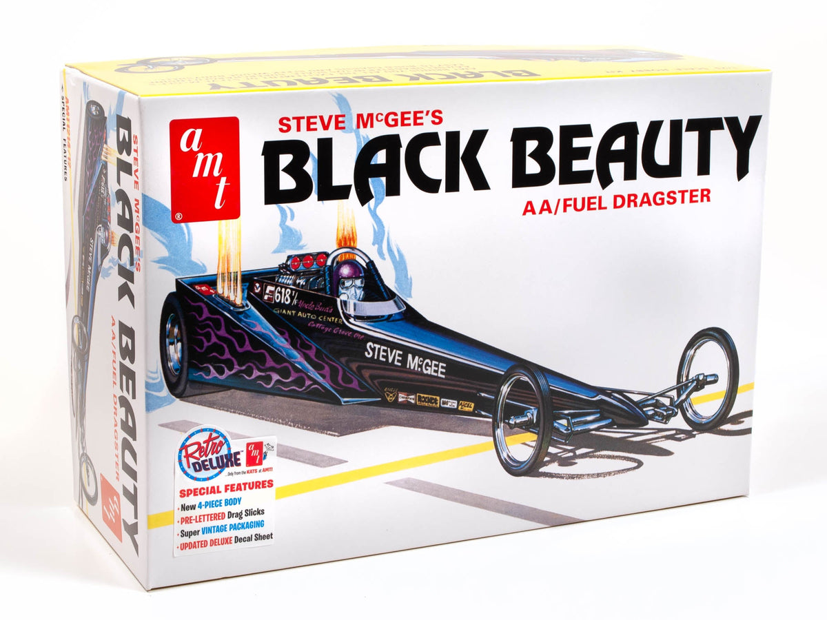 AMT1214 Steve McGee Black Beauty Wedge Dragster exact product image 1
