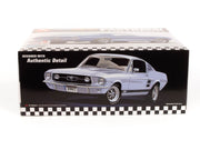 AMT1241 1967 Ford Mustang GT Fastback model kit box side 2